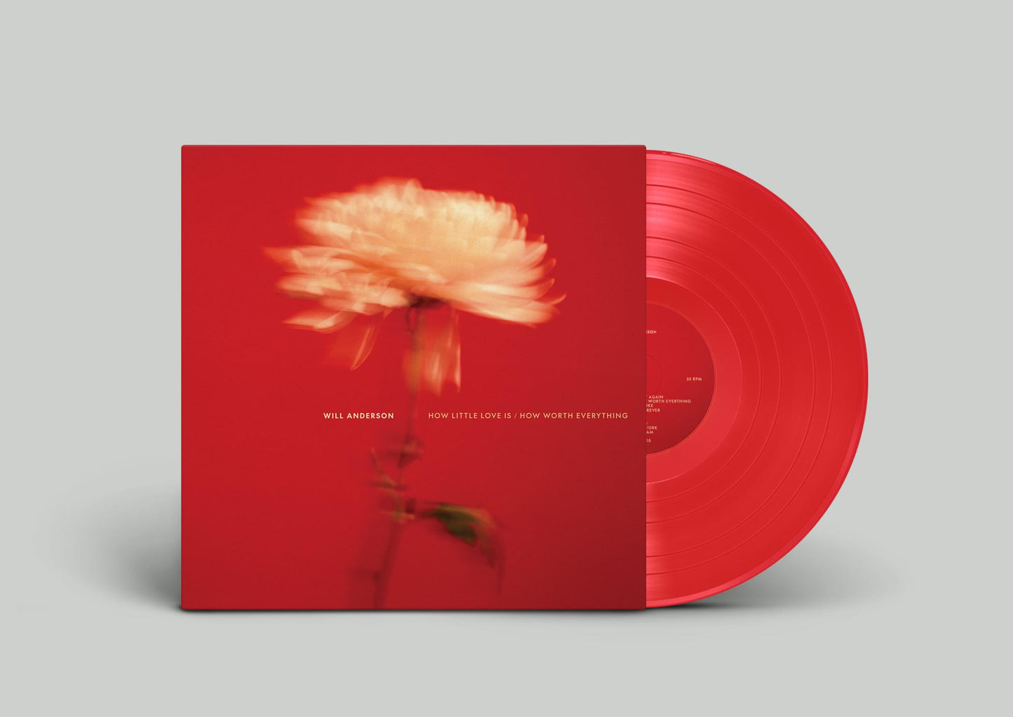 How Little Love Is / How Worth Everything (Red Vinyl)